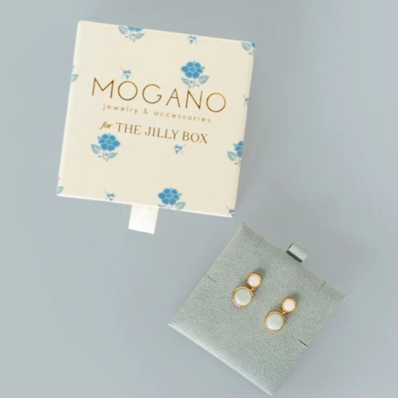 MOGANO x Jilly Box - Jade Jilly Studs - Picture 3 of 4